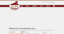 Desktop Screenshot of kmcabinetry.com